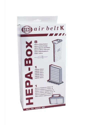 SEBO szervizcsomag HEPA szűrővel - Airbelt K